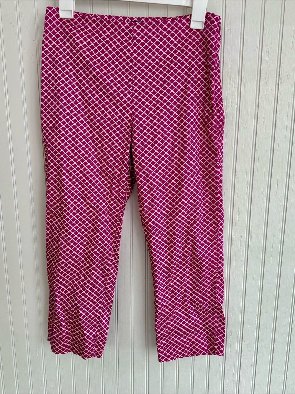 Talbots Magenta Capri Pants size 6P